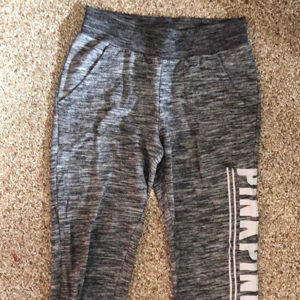 Pink sweatpants